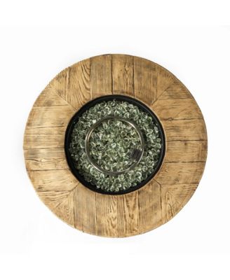 30 in. Propane Round Fire Table 40000BTU Propane Fire Pit Table