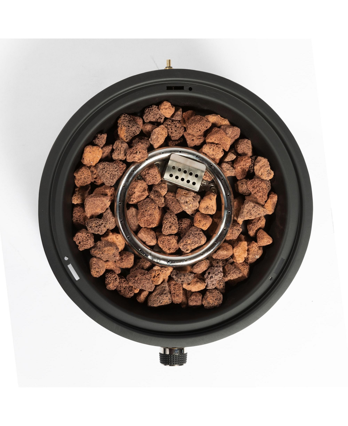 Hot Seller 30000BTU Outdoor 15 in. Portable Propane Fire Pit with Cooking Grill for Garden Camping Campfire Party