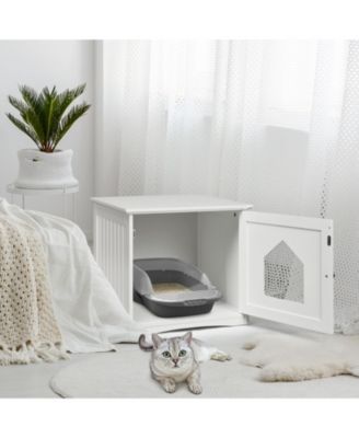 Sidetable Nightstand Weatherproof Multi-function Cat House