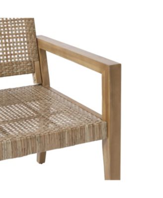 Streamdale Wicker & Acacia Club Chairs (Set of 2)