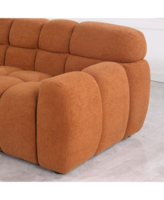 Streamdale Marshmallow Boucle Sofa Light Brown