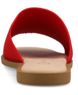 Women's Prisilla Single Band Slide Flat Sandals