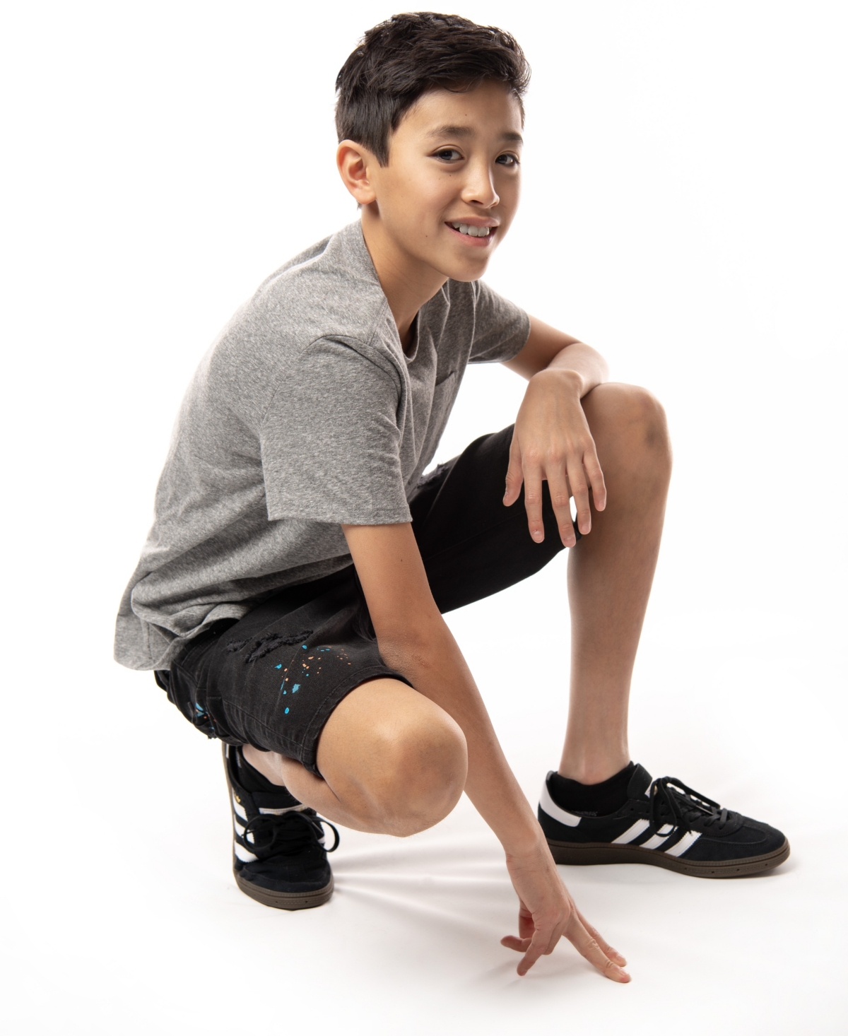 Ring Of Fire Big Boys Revolve Stretch Denim Shorts