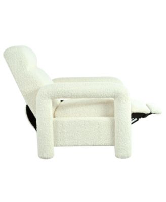 Push Back Recliner with Adjustable Backrest