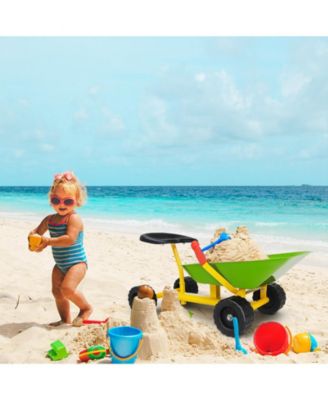 8 Inch Heavy Duty Kids Ride-on Sand Dumper with 4 Wheels