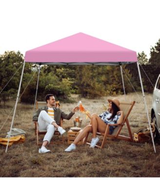 10 x 10 Feet Outdoor Instant Pop-up Canopy with Carrying Bag