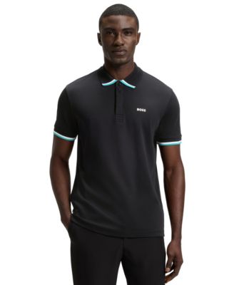 Hugo Boss - Men's Cotton Knit Regular-Fit Paddy Polo Shirt