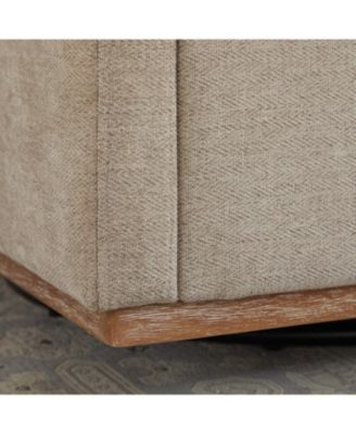 Streamdale 30.7" Swivel Accent Chair - Taupe