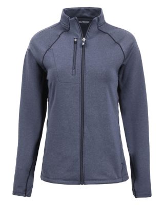 Women's Cutter and Buck Peshastin Fleece Recycled Full Zip Jacket