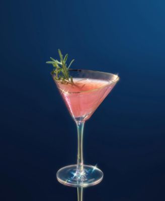 Classic Hammered Martini Glasses, Set of 2