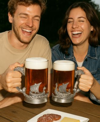 Viking Pewter Drinking Glass