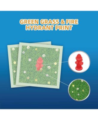 Dog Training Pads with Printed Grass & Fire Hydrant, Odor Eliminating Puppy Pads Premium Dog Pads 22x23 inch, 200ct