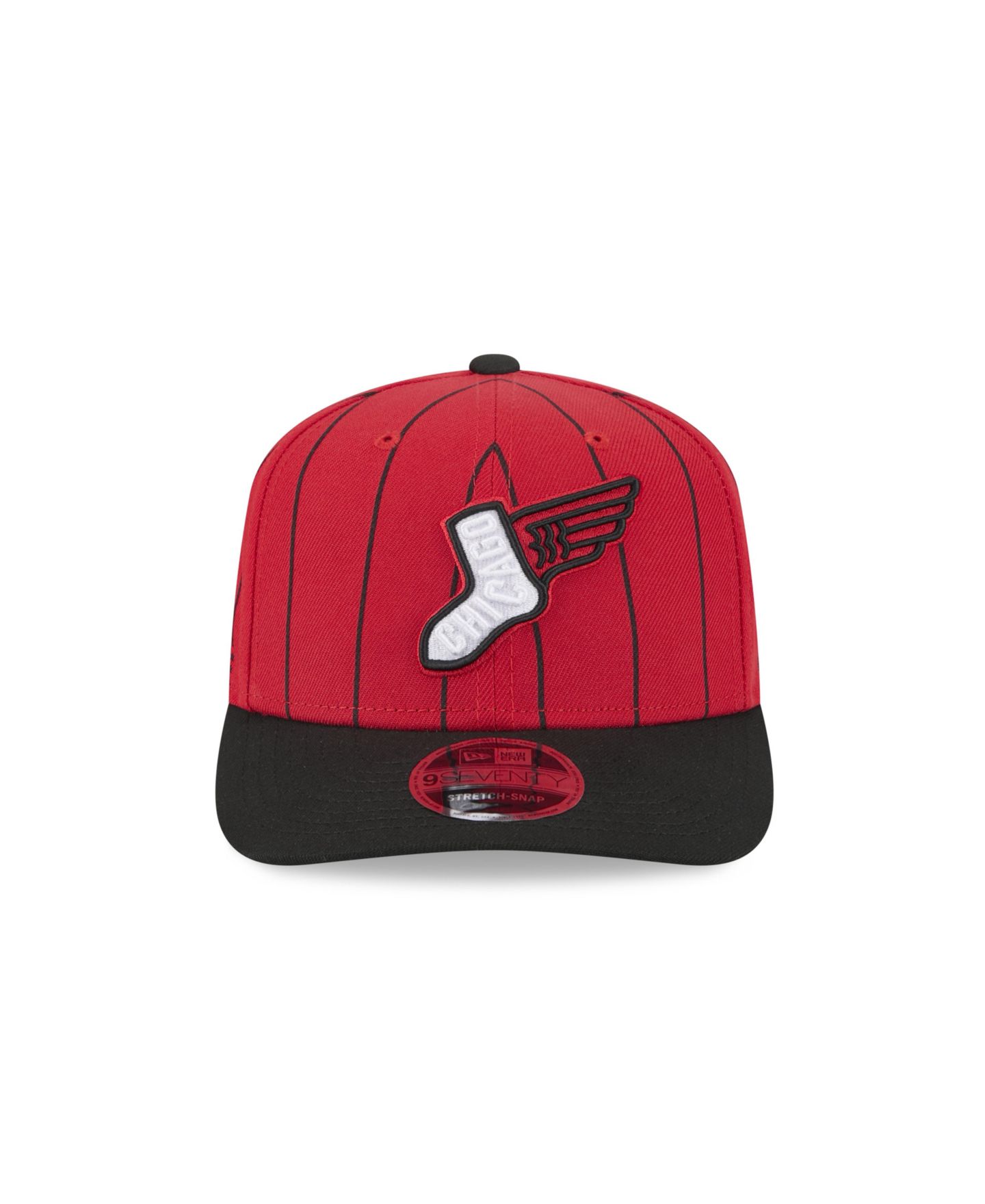 Мужская кепка New Era Black Chicago White Sox 2025 City Connect 9SEVENTY Adjustable Hat — фото 3
