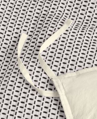 Textured Stitch 3-Pc. Duvet Set, King, Exclusively at Macy’s