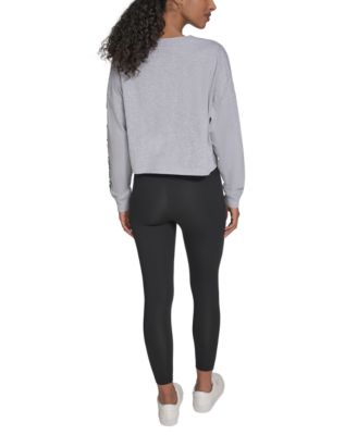 Performance Women's Logo Cropped Long-Sleeve Top