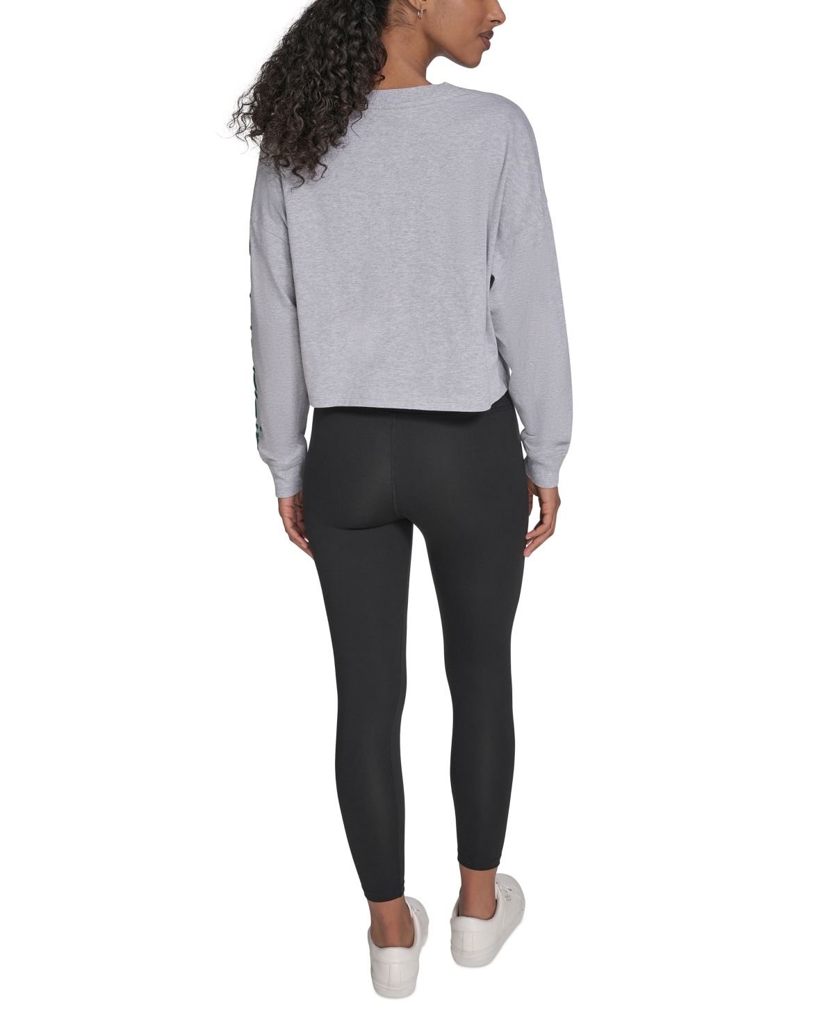 Calvin Klein Performance Women's Logo Cropped Long-Sleeve