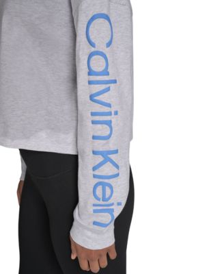 Performance Women's Logo Cropped Long-Sleeve Top