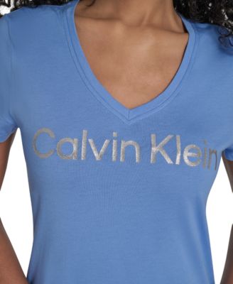 Performance Women's Glitter Logo V-Neck T-Shirt