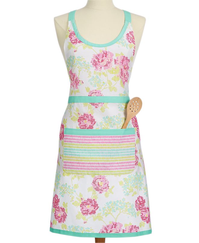 Martha Stewart Collection CLOSEOUT! Pixel Perfect Apron, Created for ...