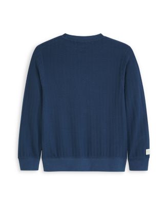 Big Boys Embroidered Crewneck Sweatshirt