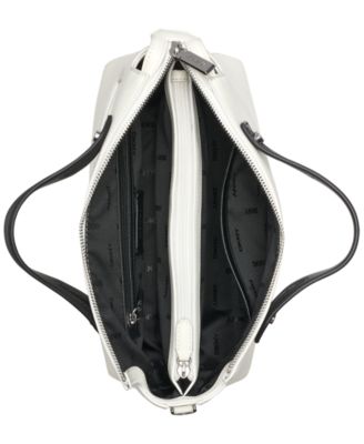 Louisa Small Logo Charm Satchel