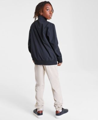 Big Boys CKJ Light Bomber Jacket, Logo T-Shirt & CKJ Tech Jogger Pants