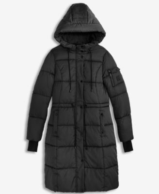 Women's Hooded Puffer Utility Coat