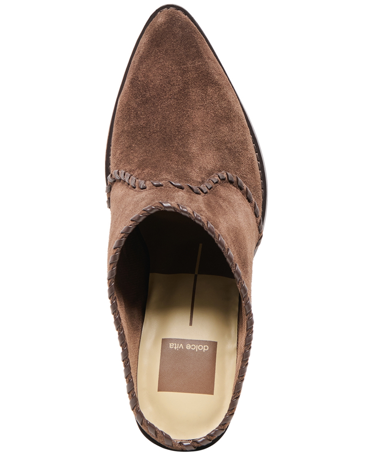Dolce Vita Jolyn Heels Dk Brown Suede In Brown