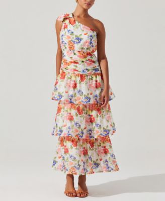ASTR the Label - Women's Natali One-Shoulder Maxi Dress