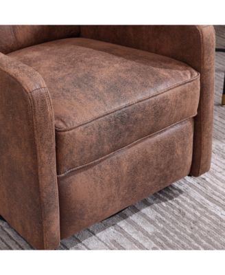Streamdale 360 Swivel Glider Recliner, Coffee