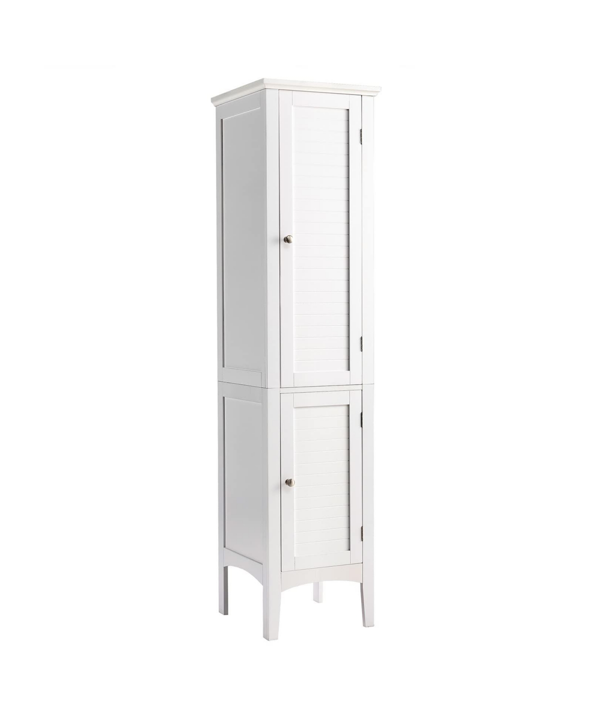 Freestanding Bathroom Storage Cabinet for Kitchen and Living Room - White