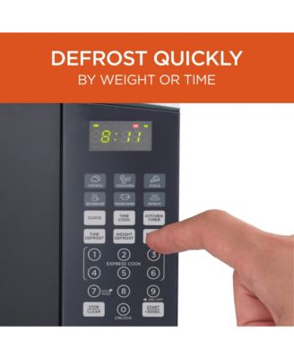 Stainless Steel Countertop Microwave Oven