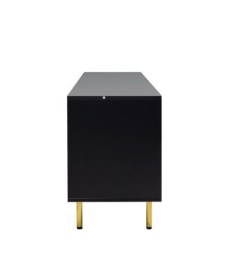 Streamdale 1 Pc Wood TV Cabinet Fits 80 Inch TV Modern Pedestal Storage Living Room Bedroom