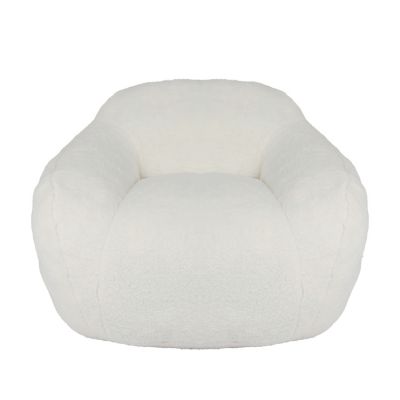 Comfy Bean Bag Chair with Armrest and Memory Foam Filler