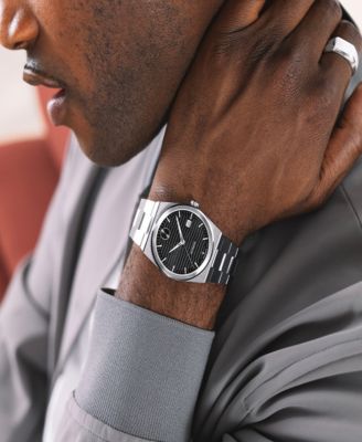 Men's Bold Quest Swiss Automatic Stainless-Steel Watch, 39mm