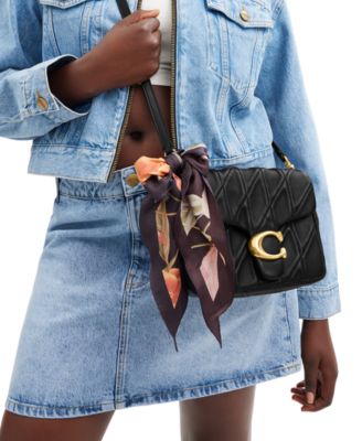 ★COACH★Times Square Tabby Shoulder Bag★Dark Navy★ Times Square Tabby Shoulder Bag With Quilting/Dark Navy