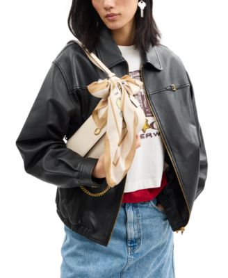 Brook Small Leather Flap Chain Bag 