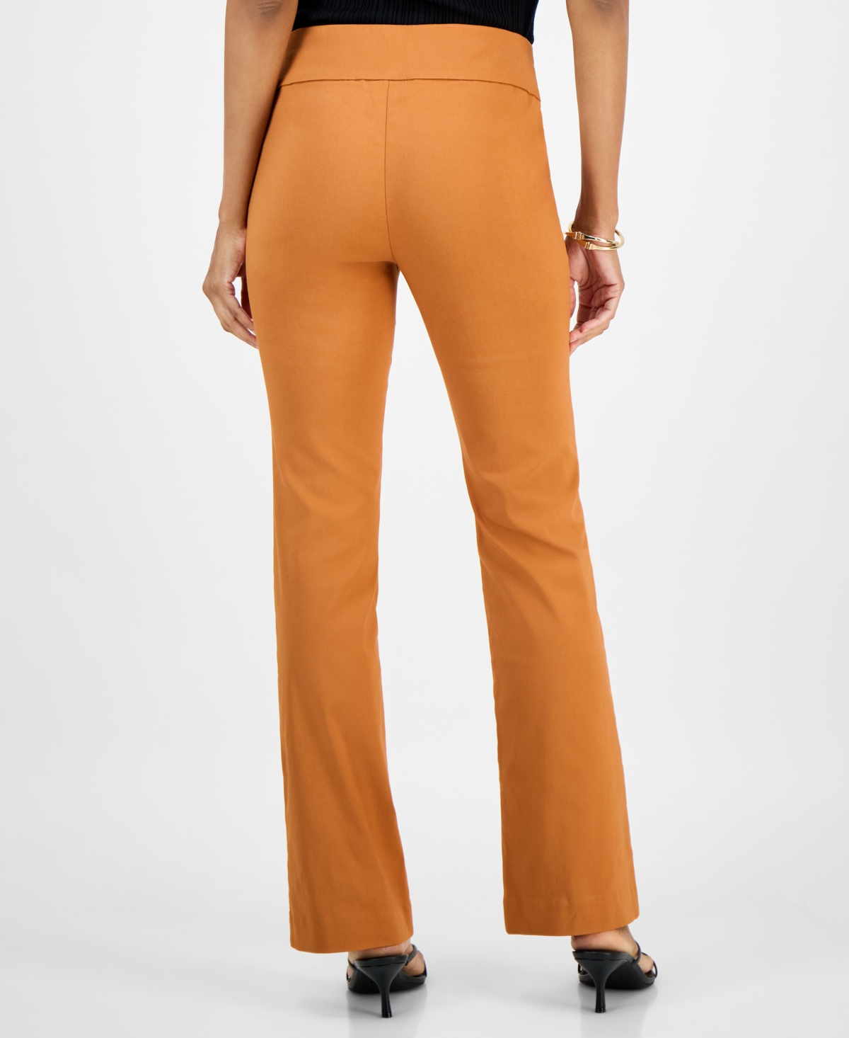 Inc International Concepts Petite Mid-rise Bootcut Pants, Petite & Petite Short, Created For Macy's