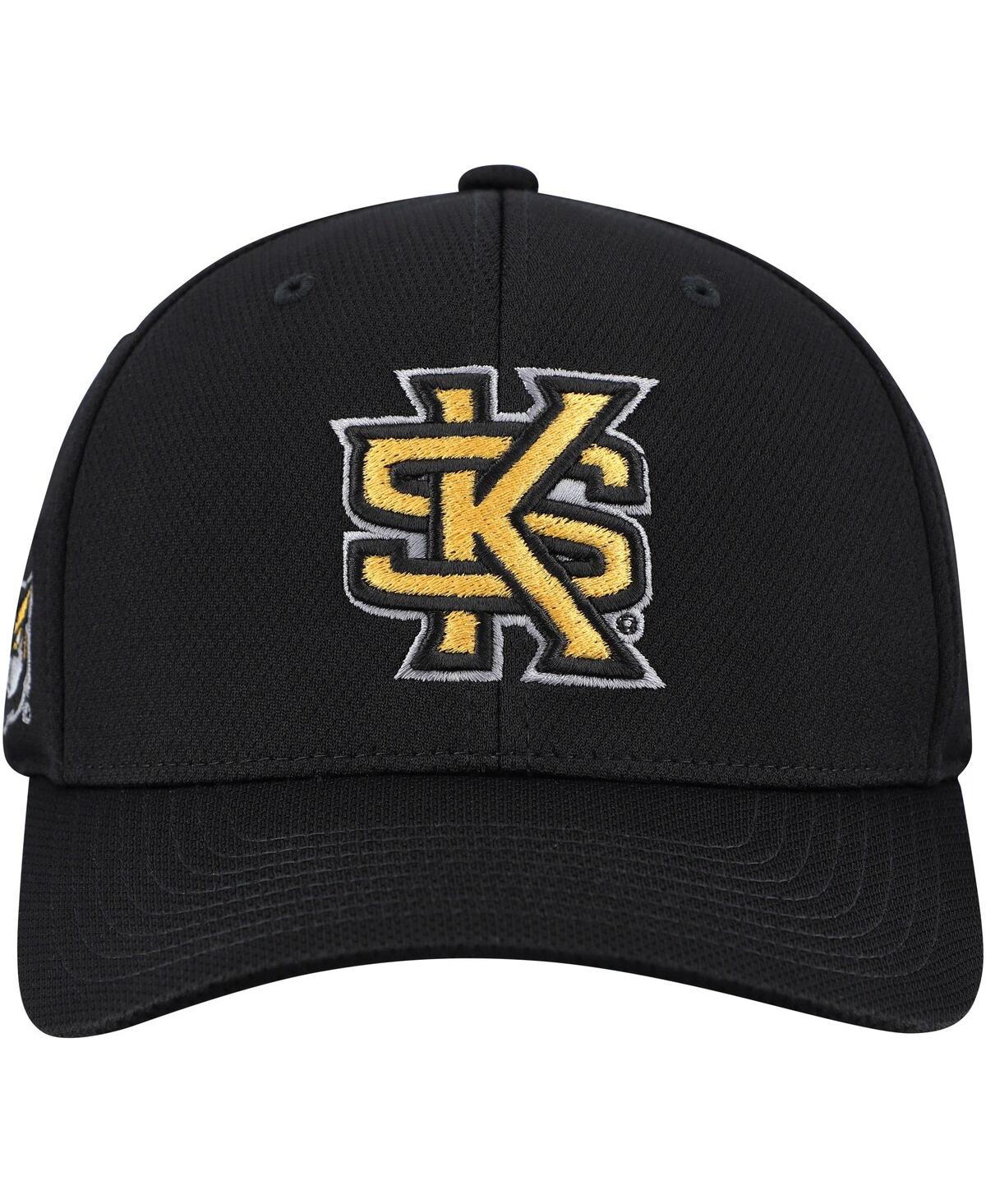 Top Of The World Men'sâ Black Kennesaw State Owls Reflex Performance Flex Hat