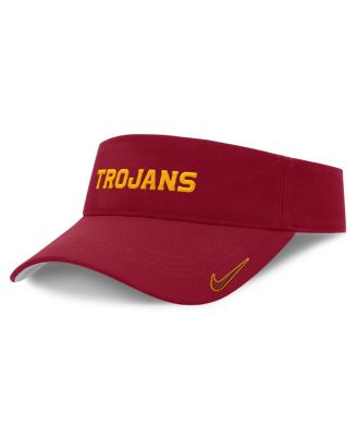 Nike - Men's Cardinal USC Trojans On-Field Ace Performance Adjustable Visor