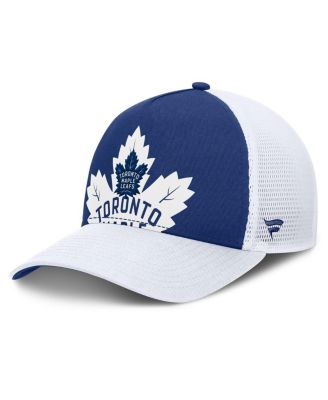 Fanatics - Men's Blue/White Toronto Maple Leaf's Authentic Pro A-Frame Rink Adjustable Hat