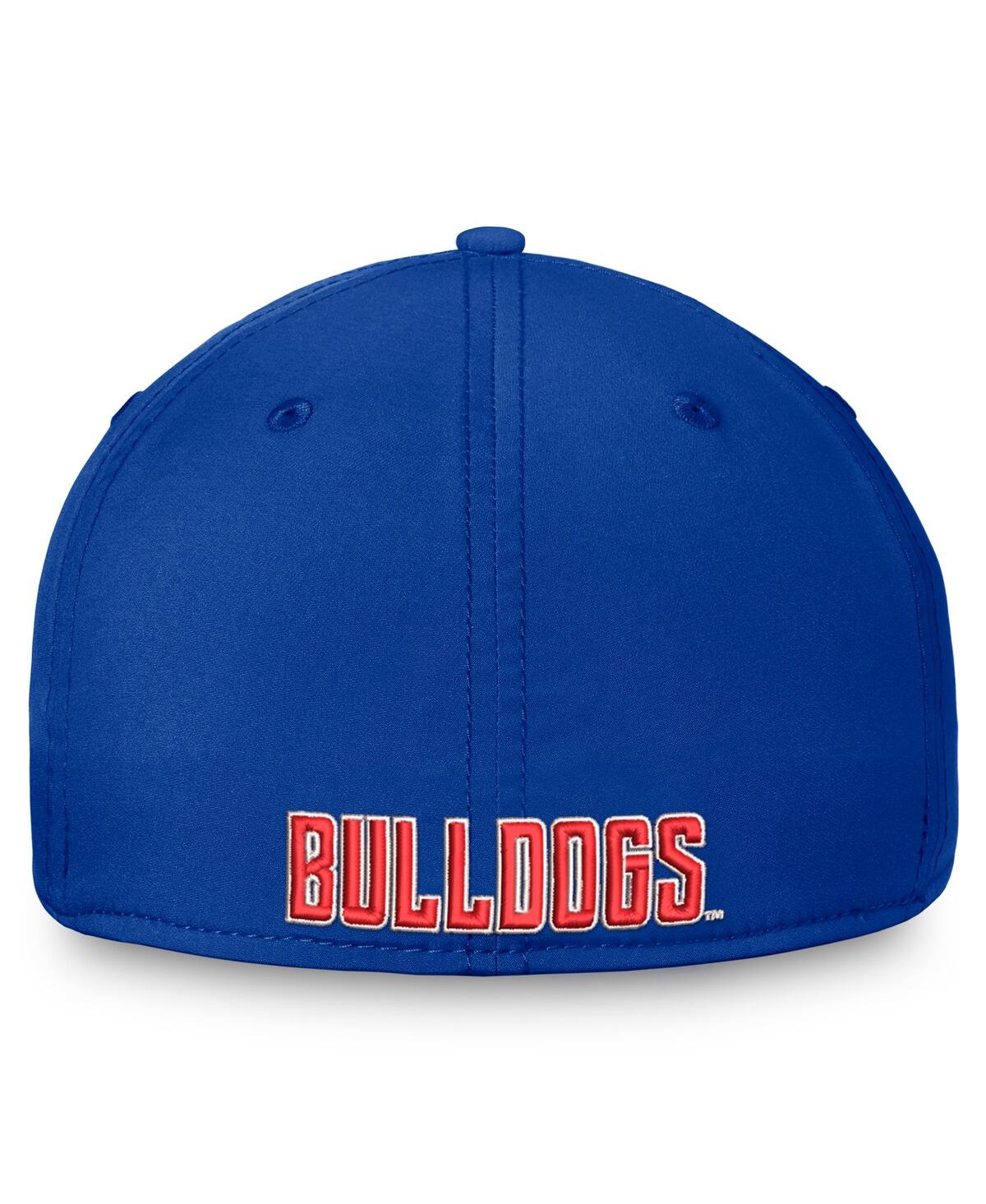 Top Of The World Men'sâ Royal Louisiana Tech Bulldogs Reflex 2.0 Logo Flex Hat