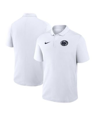 Nike - Men's White Penn State Nittany Lions Primetime Victory Primary Logo Performance Polo Shirt