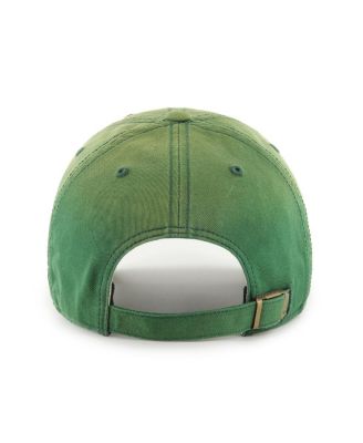Men's Green New York Jets Dusted Relaxed Clean Up Adjustable Hat