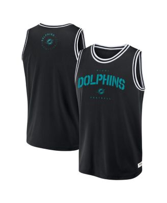 Fanatics - Men's Black Miami Dolphins Elements Future Ground Jersey Tank Top