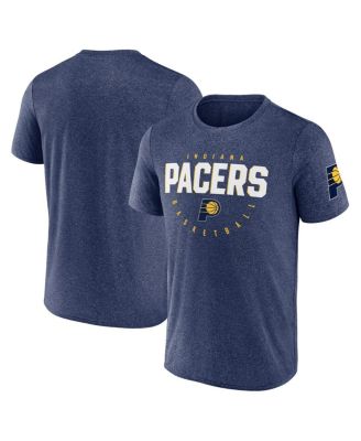 Logo Athletic - Men's Heather Navy Indiana Pacers Block Practice Performance T-Shirt