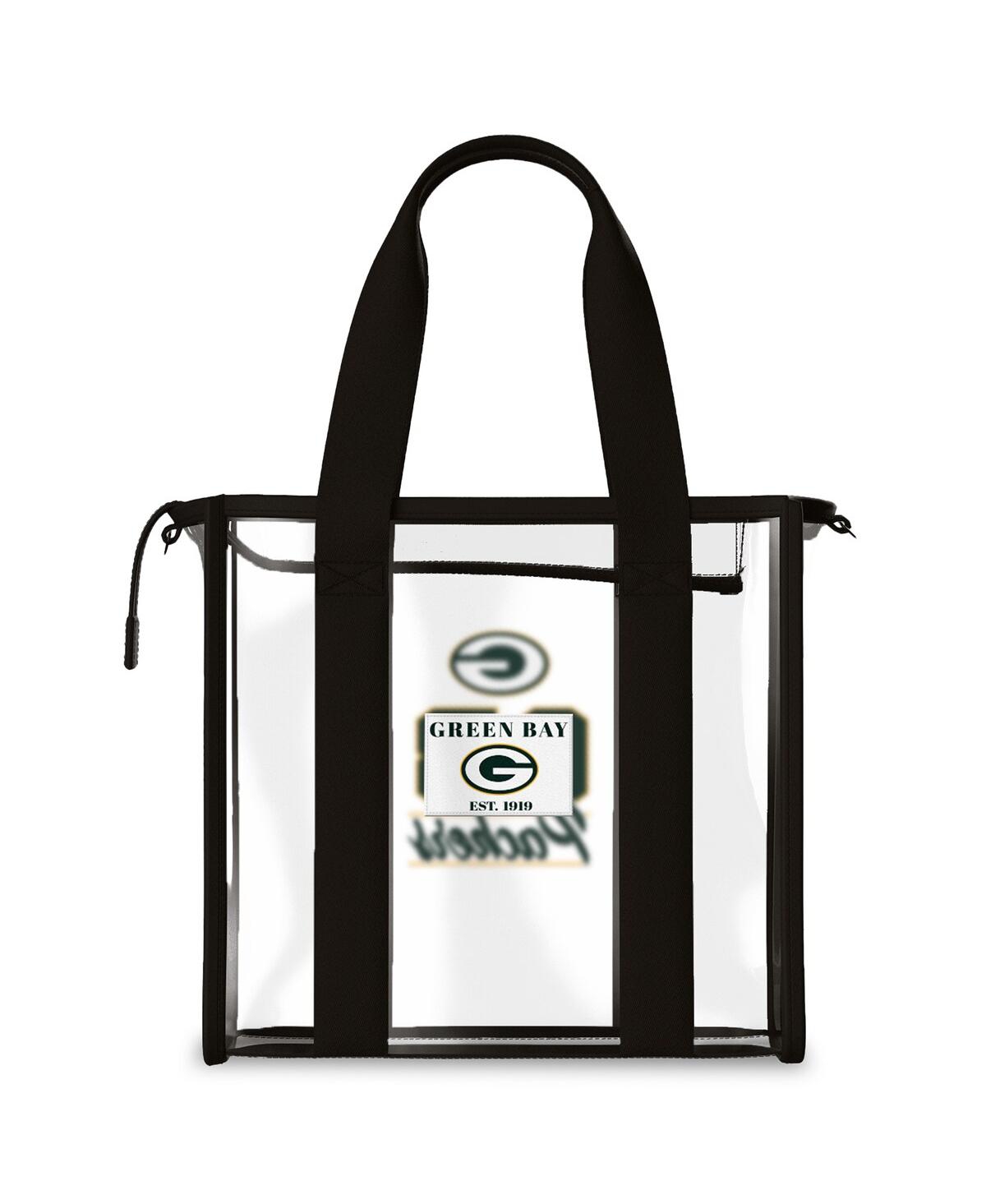 WEAR BY ERIN ANDREWS GREEN BAY PACKERS STADIUM WITH TEAM COLOR TRIM TOTE BAG 
