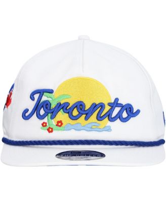 Men's White Toronto Blue Jays Paradise Golfer Adjustable Hat