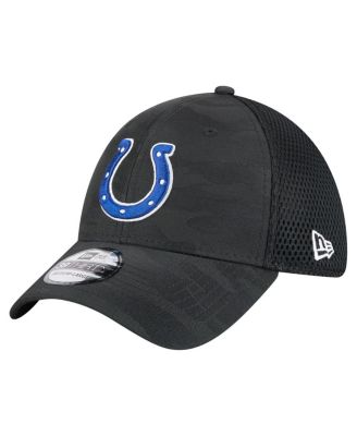 New Era - Men's Black Indianapolis Colts Active Camo 39THIRTY Flex Hat