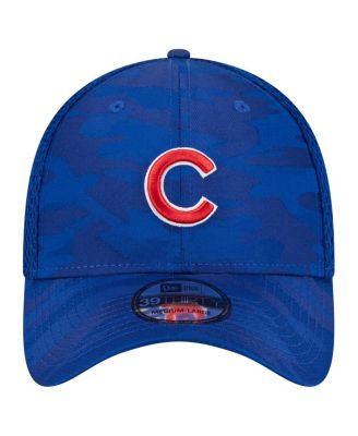 Men's Royal Chicago Cubs Subtle Camo 39THIRTY Flex Hat